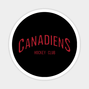 Canadiens Hockey Club Magnet